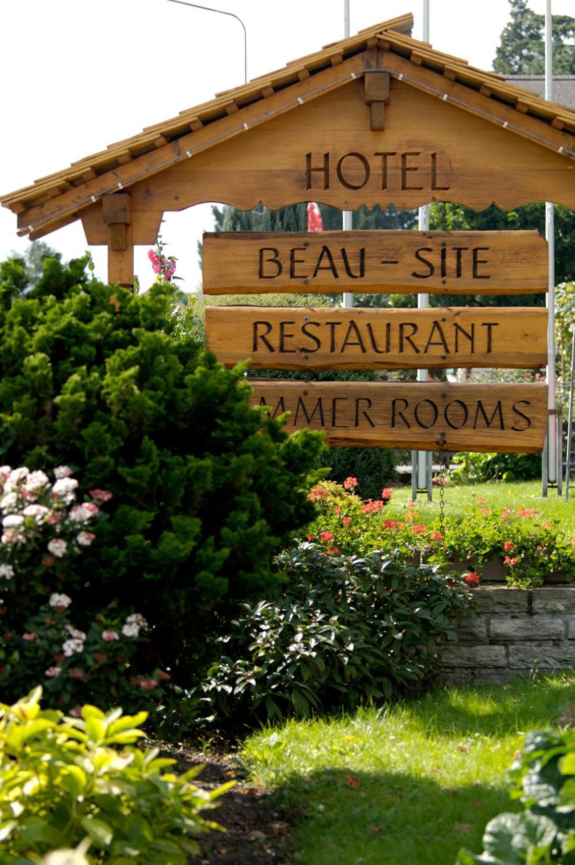 Hotel Beausite Budget Unterseen Exterior foto