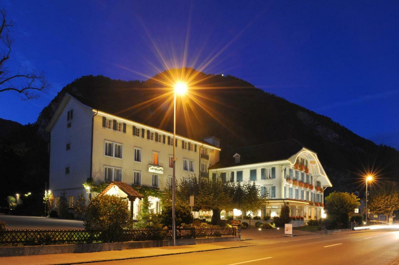 Hotel Beausite Budget Unterseen Exterior foto