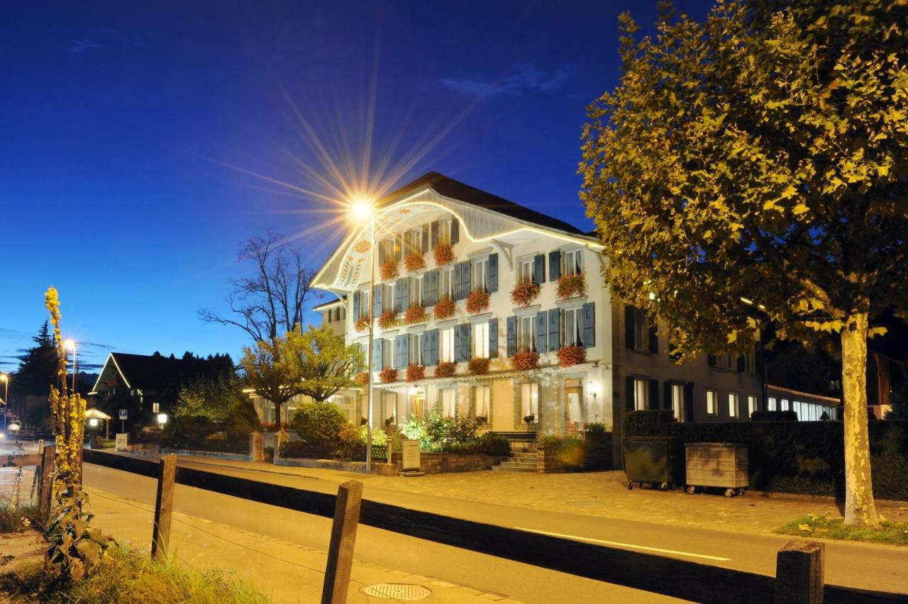 Hotel Beausite Budget Unterseen Exterior foto
